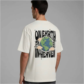 Camiseta Be Brave Conf. Assim Na Terra Como No Céu (OVER SIZED)