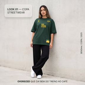 Camisa Copa 2026 / A COPA É DO MUNDO, MAS O MUNDO É NOSSO  (OVER SIZED)