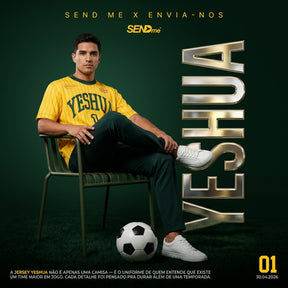 Camisa Copa 2026 / YESHUA AMARELA  (OVER SIZED)
