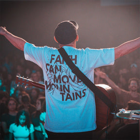 Camiseta Be Brave Conf - Fé Pode Mover Montanhas (OVER SIZED)