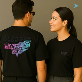 CAMISETA BLESSED VALLEY - O VALE DO RIBEIRA É O VALE DA BENÇÃO!  (BÁSICA)