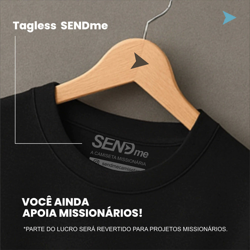 CAMISETA BLESSED VALLEY - O VALE DO RIBEIRA É O VALE DA BENÇÃO!  (BÁSICA)