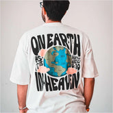 Camiseta Be Brave Conf. Assim Na Terra Como No Céu (OVER SIZED)