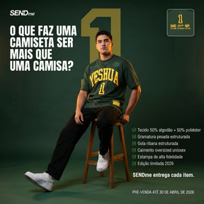 Camisa Copa 2026 / YESHUA VERDE (OVER SIZED)