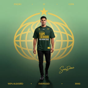 Camisa Copa 2026 / A COPA É DO MUNDO, MAS O MUNDO É NOSSO  (OVER SIZED)