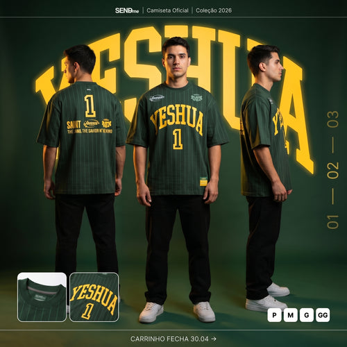 Camisa Copa 2026 / YESHUA VERDE (OVER SIZED)